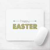 Osterfeder Gelbminzgrün, einfach Mousepad (Mit Mouse)