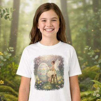 Osterfeen-Malerei-Ei Frühling T-Shirt