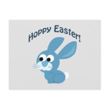 Osterfeier! Blue Rabbit