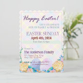 Osterfeier Einladung (Stehend Vorderseite)