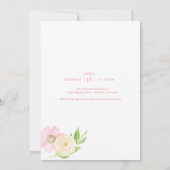 Osterfeier Einladung (Rückseite)