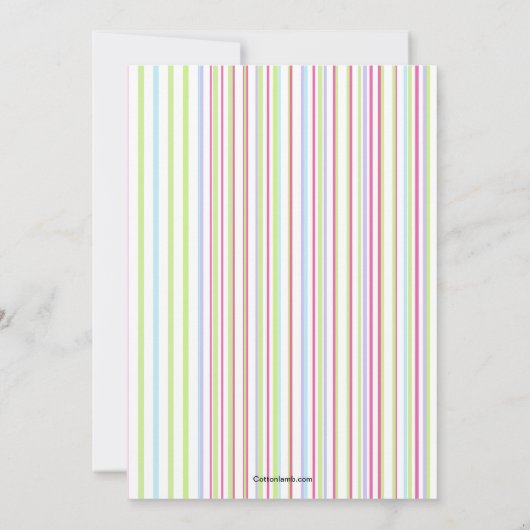 Osterfeier Einladung (Rückseite)