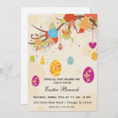 Osterfeier Einladung (Vorne/Hinten)