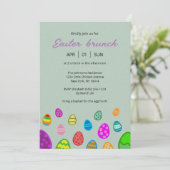 Osterfeier Einladung (Stehend Vorderseite)