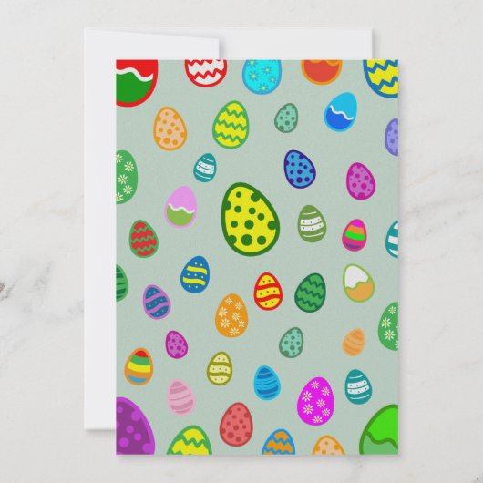 Osterfeier Einladung (Rückseite)