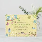 Osterfeier | Einladungskarte Einladung (Stehend Vorderseite)
