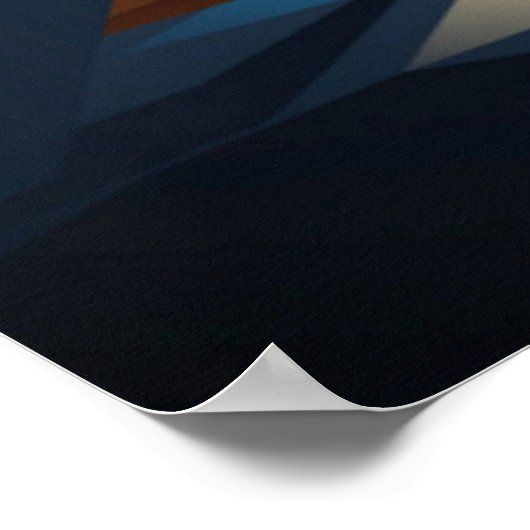 Osterfeier Er ist heilig. Poster (Ecke)