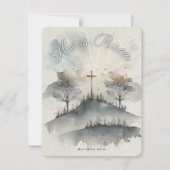 Osterfeier Feiertagskarte (Vorderseite)