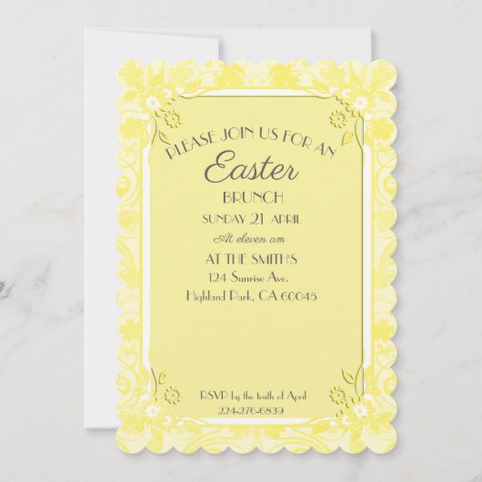 Osterfeier Feiertagskarte (Vorderseite)