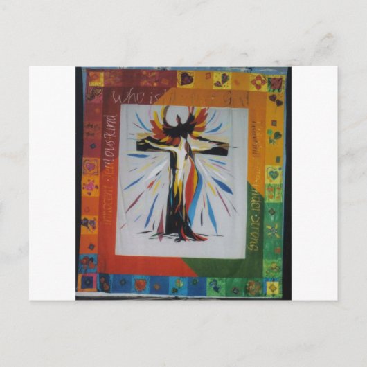 Osterfeier Feiertagspostkarte (Vorderseite)