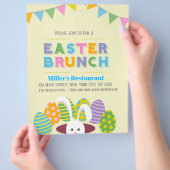 Osterfeier Flyer (Hand)