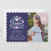 Osterfeier Foto Einladung (Vorderseite)