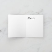 Osterfeier: Freuen Sie sich auf Grüße Karte (Innenseite)