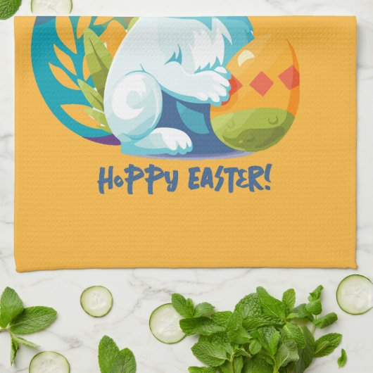 Osterfeier! Geschirrtuch (Gefaltet)