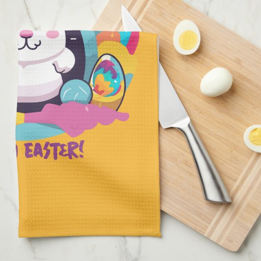 Osterfeier! Geschirrtuch (Viertel Falte)