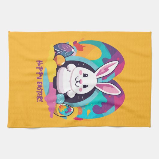 Osterfeier! Geschirrtuch (Horizontal)