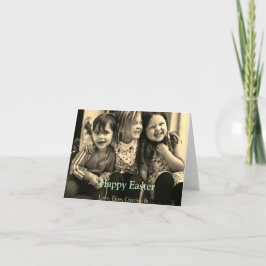 Osterfeier hinzufügen QR Foto glücklich Oster Karte