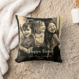 Osterfeier hinzufügen QR Foto glücklich Oster Kissen