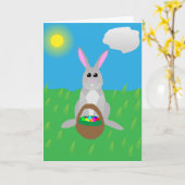 Osterfeier! Karte (Gelbe Blume)