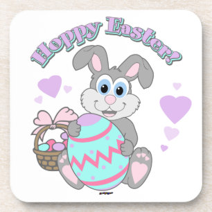 Osterfeier! Osterhase Getränkeuntersetzer