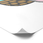 Osterfeier! Osterhase Poster (Ecke)