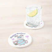 Osterfeier! Osterhase Untersetzer (Seite)