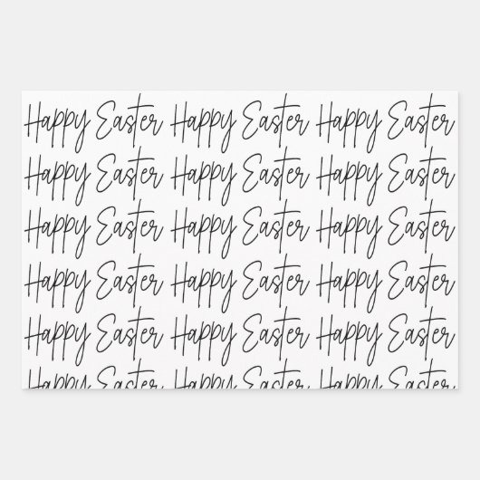 Osterfeier Ostern Geschenkpapier Set (Vorderseite 2)