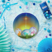 Osterfeier Pappteller (Party)