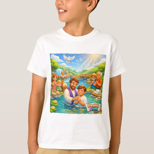 Osterfeier — Parables4Kids.com T-Shirt (Vorderseite)