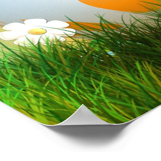 Osterfeier Poster (Ecke)