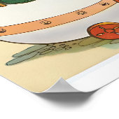 Osterfeier Poster (Ecke)