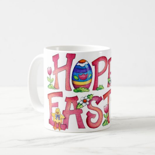 Osterfeier - Tasse (Vorderseite Links)