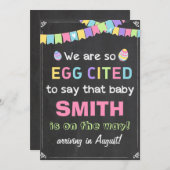 Osterfeierliche Ankündigung der Schwangerschaft (Vorne/Hinten)