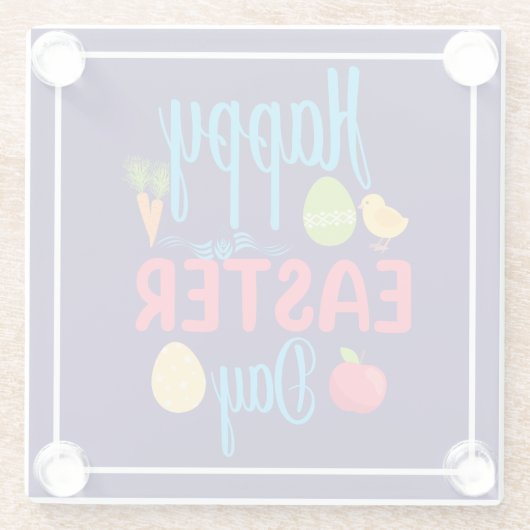Osterfeiertag-62351 Glasuntersetzer (Rückseite)