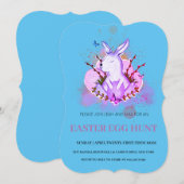 Osterfeiertag Einladung zur Eizelljagd (Vorne/Hinten)