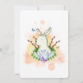 Osterfeiertag Einladung zur Eizelljagd (Rückseite)