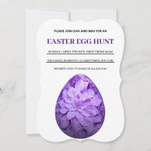 Osterfeiertag Einladung zur Eizelljagd