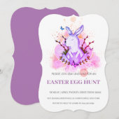 Osterfeiertag Einladung zur Eizelljagd (Vorne/Hinten)