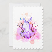 Osterfeiertag Einladung zur Eizelljagd (Rückseite)