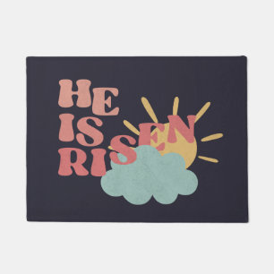Osterfeiertag - Er ist Risen Fußmatte