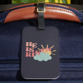 Osterfeiertag - Er ist Risen Gepäckanhänger
