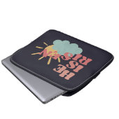 Osterfeiertag - Er ist Risen Laptopschutzhülle (Vorne Knopf)