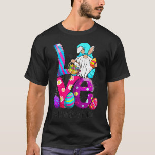 Osterfeiertag Liebe Mittagessen Lady Bunny para T-Shirt