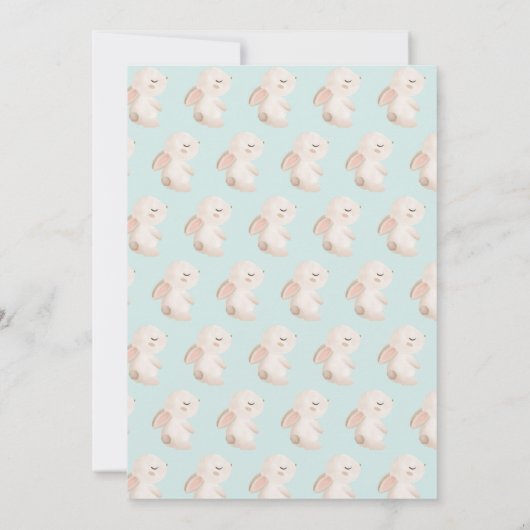 Osterfeiertag Ostern Eizelljagd Einladung (Rückseite)