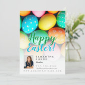 Osterfeiertag Salto Gruß Postkarte (Stehend Vorderseite)