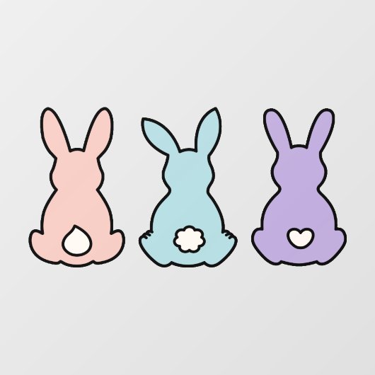 Osterfenster Fensteraufkleber (Blatt)