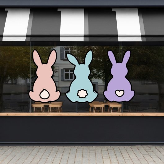 Osterfenster Fensteraufkleber