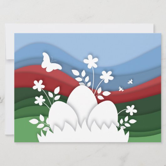 Osterferien Eizelljagd im Frühjahr Blume Natur (Vorderseite)