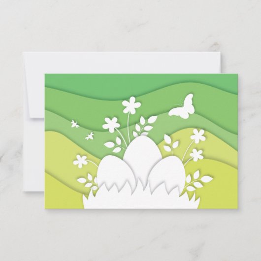 Osterferien Eizelljagd im Frühling Natur (Vorderseite)