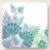 Osterfest-Blume Getränkeuntersetzer (Vorderseite)